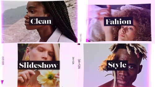 Elegant Photo Film Collage Slideshow for Premiere Pro