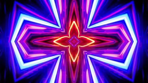 Flying through a tangle of colorful cables