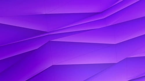 Abstract Purple Geometric Morphing Motion Background