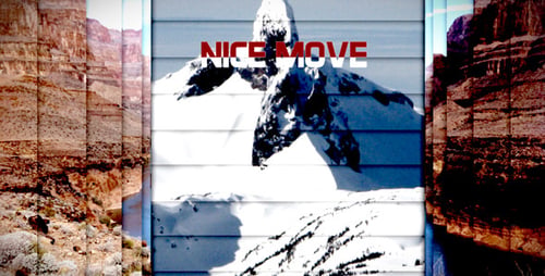 Modern Multi-Panel Slideshow with Dynamic Geometric Transitions