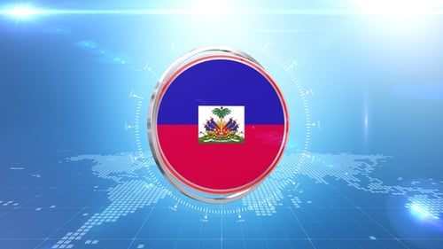 Futuristic Broadcast Circle Reveal Opener