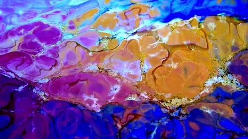 Color Explosion abstrakte Kunstmalerei