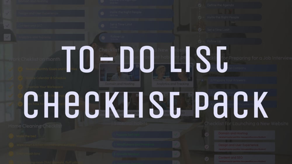 Modern Checklist Pack, Titles ft. after effects titles & animation - Envato