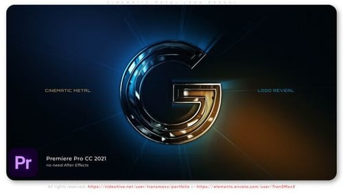 Cinematic Metal Logo Reveal