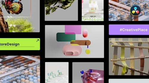 Search Bar Logo Reveal for DaVinci Resolve