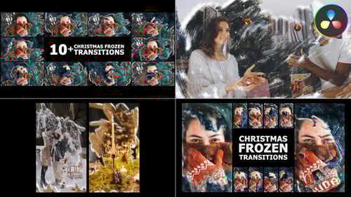 Dynamic Christmas Winter Freeze Transitions
