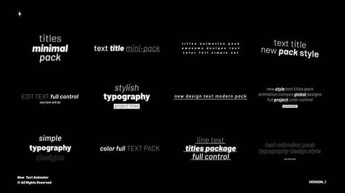 Text Animator | After Effects