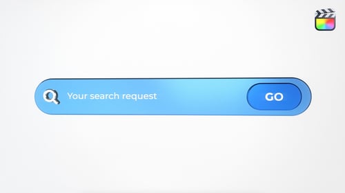 3D Search Logo Intro - FCPX