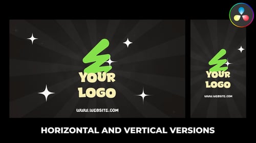 Xmas Morphing Logo Opener for DaVinci Resolve