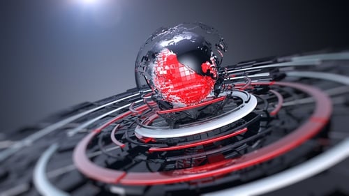 Modern Broadcast News Background Looped V2