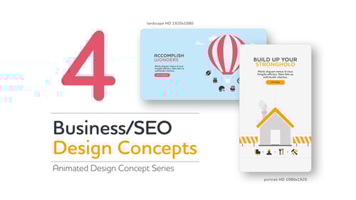 Business and SEO Design Concept