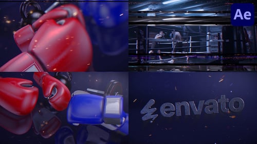 Fight Logo for After Effects