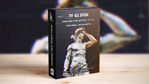 TV Glitch Transitions for Reels, TikTok, and Shorts