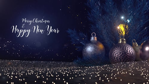 Christmas Lights Cinematic Intro