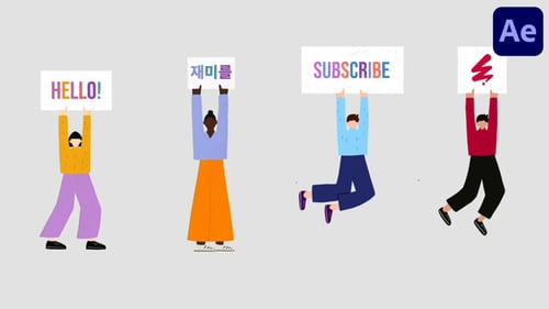 Character Titles for After Effects