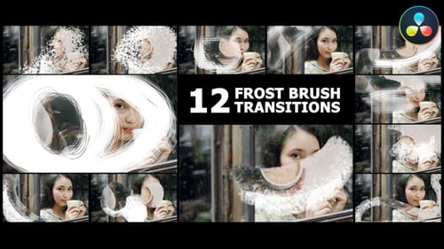 Transiciones de pintura con pincel helado | DaVinci Resolve