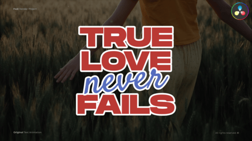 Original Text Animation \ DR