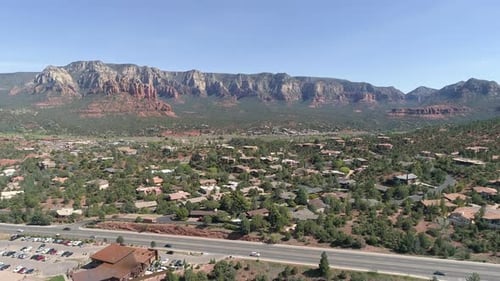 Luftbild von Sedona