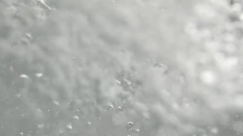 Abstract Water Bubbles Filling the Frame