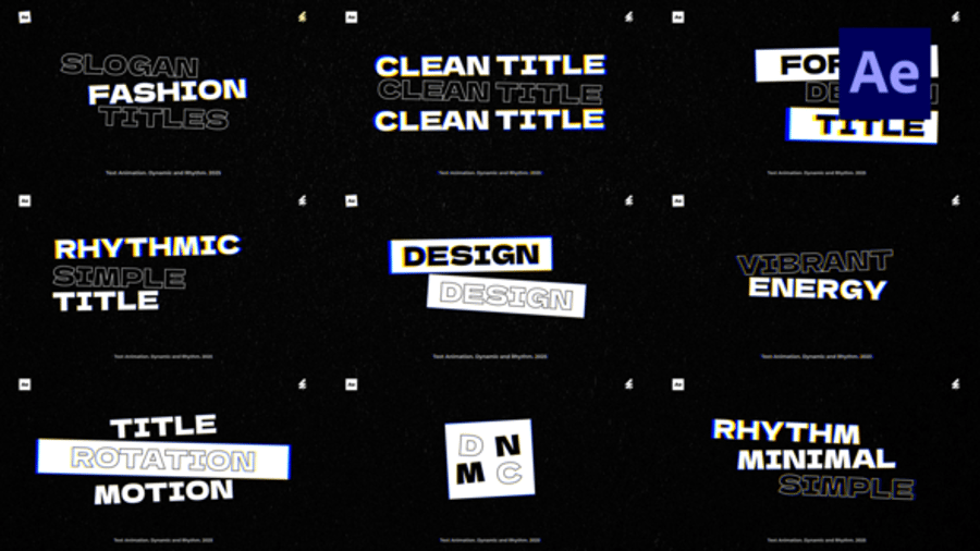Text Animation /Ae, Titles ft. text & name text - Envato