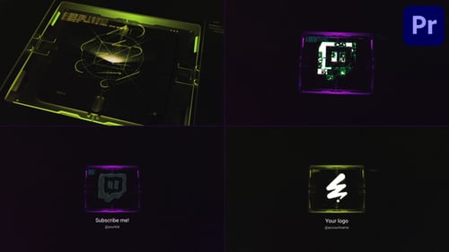 Sci-Fi 3D Logo Reveal for Premiere Pro