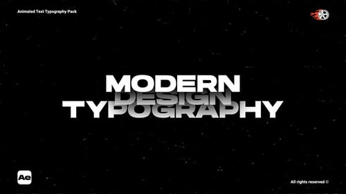 Animated Text Typography
