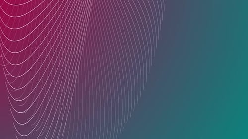 Dynamic Abstract Lines Animation on Gradient Background