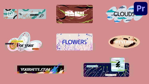 Dynamic Artistic Titles with Modern Parallax Effects