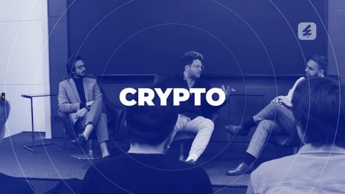 Dynamic Glitch Text Opener for Business Events