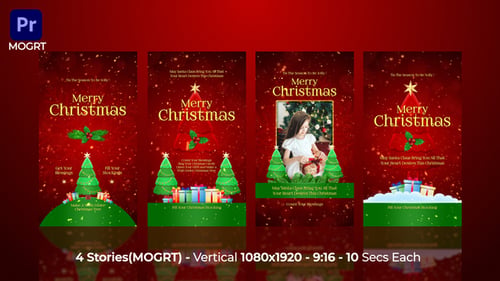 Christmas Instagram Stories MOGRT