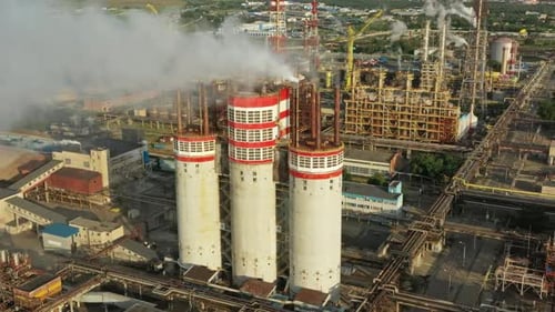 Oil and Gas Refinery Plant