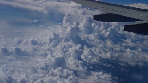Flying Over Clouds