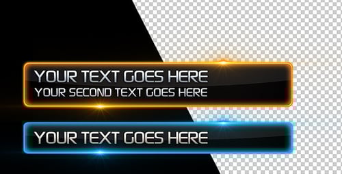 Elegant Lower Thirds