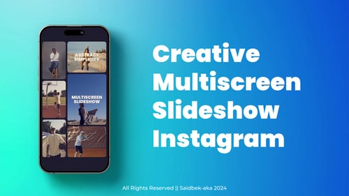 Instagram-Diashow mit mehreren Bildschirmen