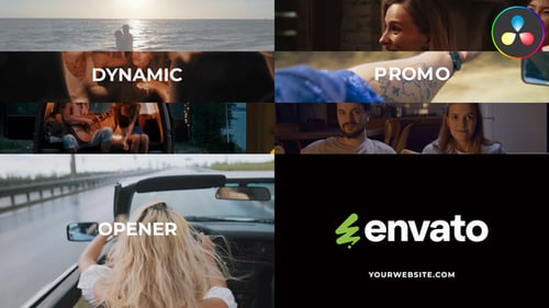 Dynamischer Promo-Opener für DaVinci Resolve