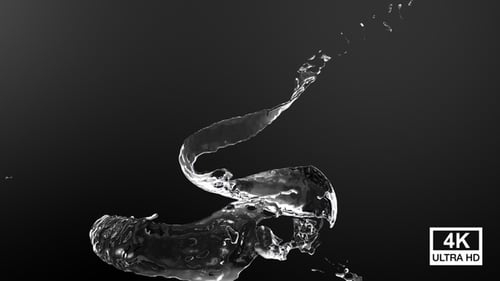 Twisted Pure Water Splash V4 4K