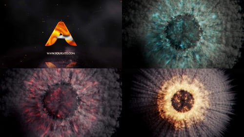 Exploding Burning Reveal