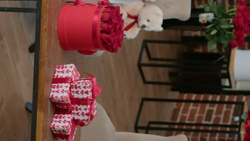 Valentine's Day Rose Bouquet and Gifts