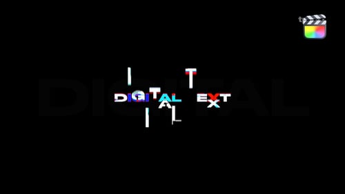 Digital Text Animations
