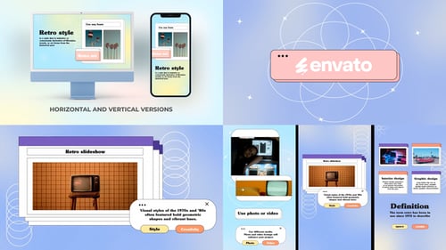 Retro Slideshow for DaVinci Resolve