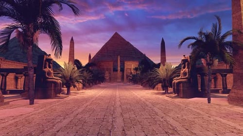 Moving Towards The Pyramid