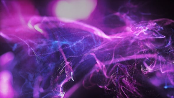 Colorful Fluid Particles Background Loop