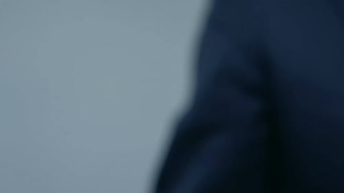 Booked Word on Keychain in Male Doorman Hand, Luxury Hotel Service, Concept