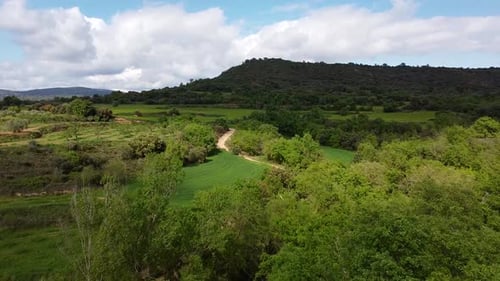 Nature In Spain Aerial View