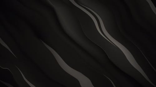 Elegant Dark Flowing Abstract Wave Background