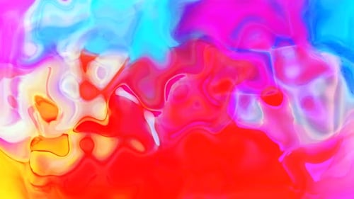 Abstract colorful trendy liquid wavy background.