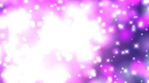 Purple Sparkle Motion Loop Background