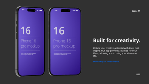 Sleek Mobile App Promo with Dynamic Device Mockups