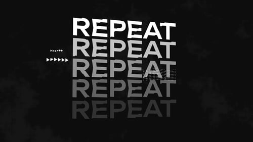 Cool Repeat Typography Titles