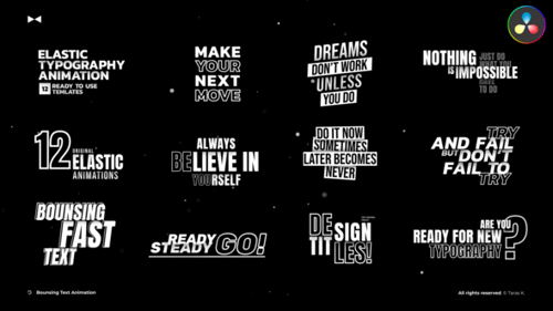 Dynamic Text Animation \ DR